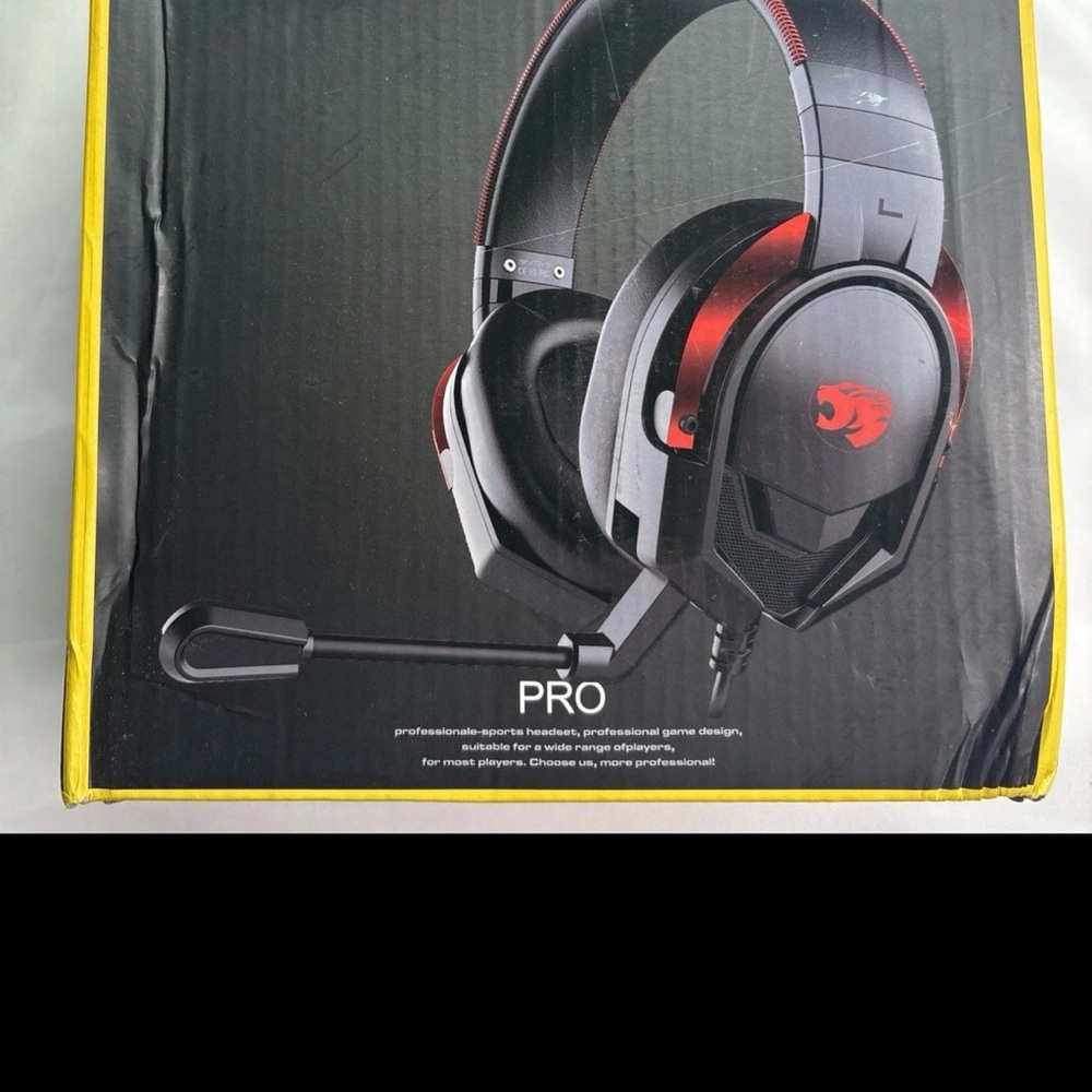IMYB A88 Gaming Headset with Micro- Black & Red New In Open box